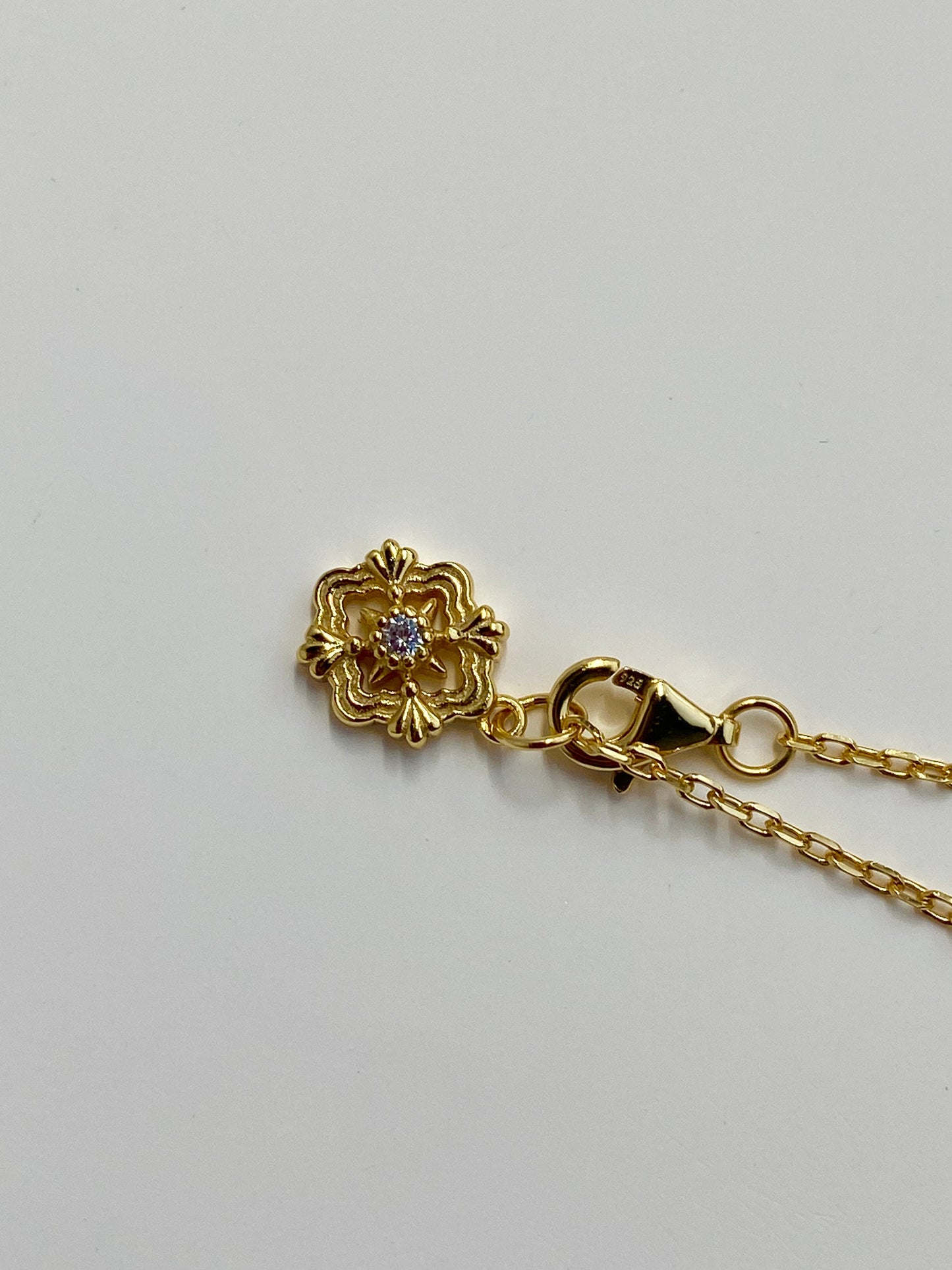 18K Gold Plated 925 Sterling Silver Necklace Carved Red Agate Pendant Necklace