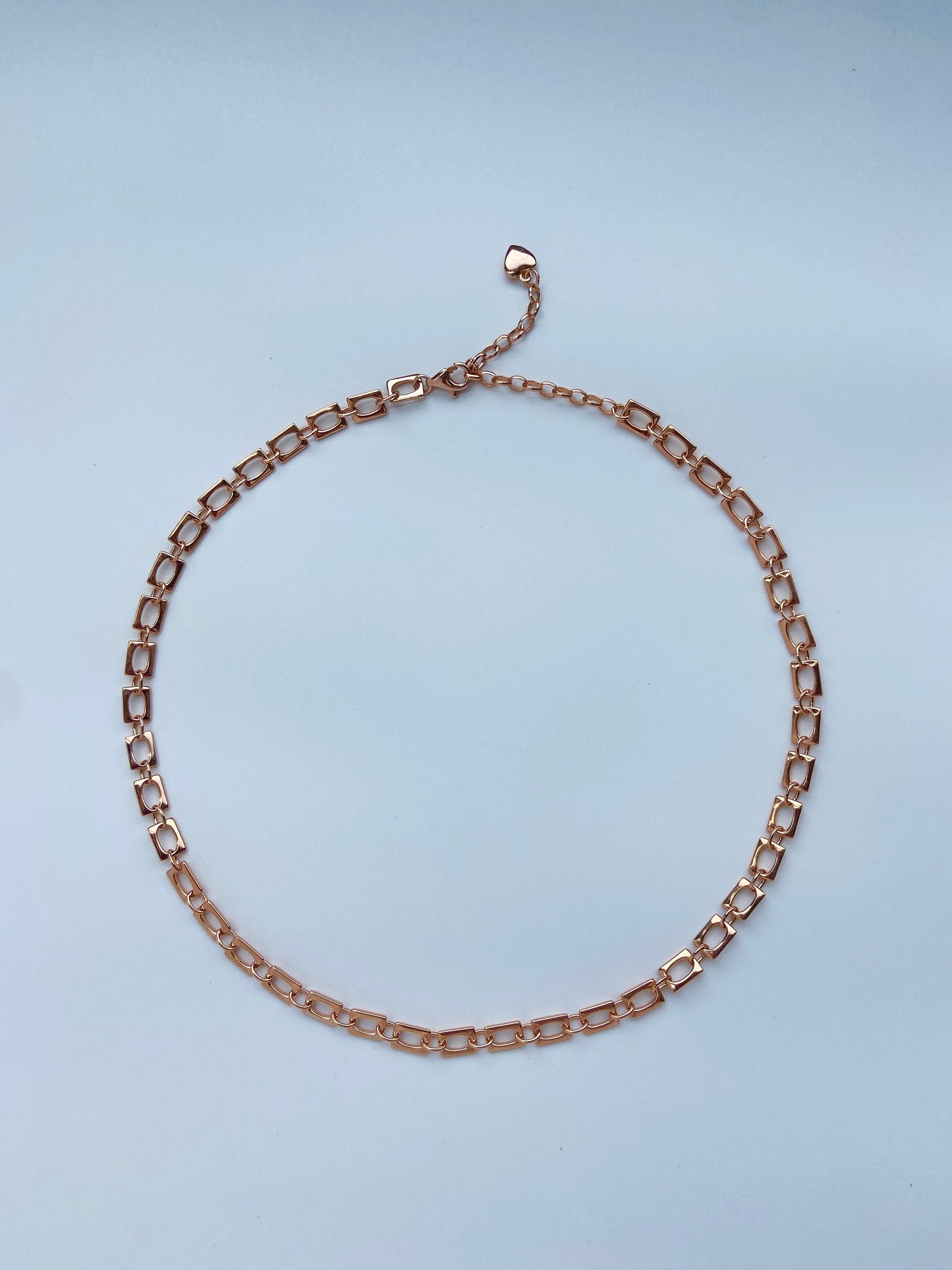 Dainty Golden Chain Choker, 18K Gold Plated 925 Sterling Silver Choker Necklace Jewellery, Fashion Daily Everyday Basic Jewelry