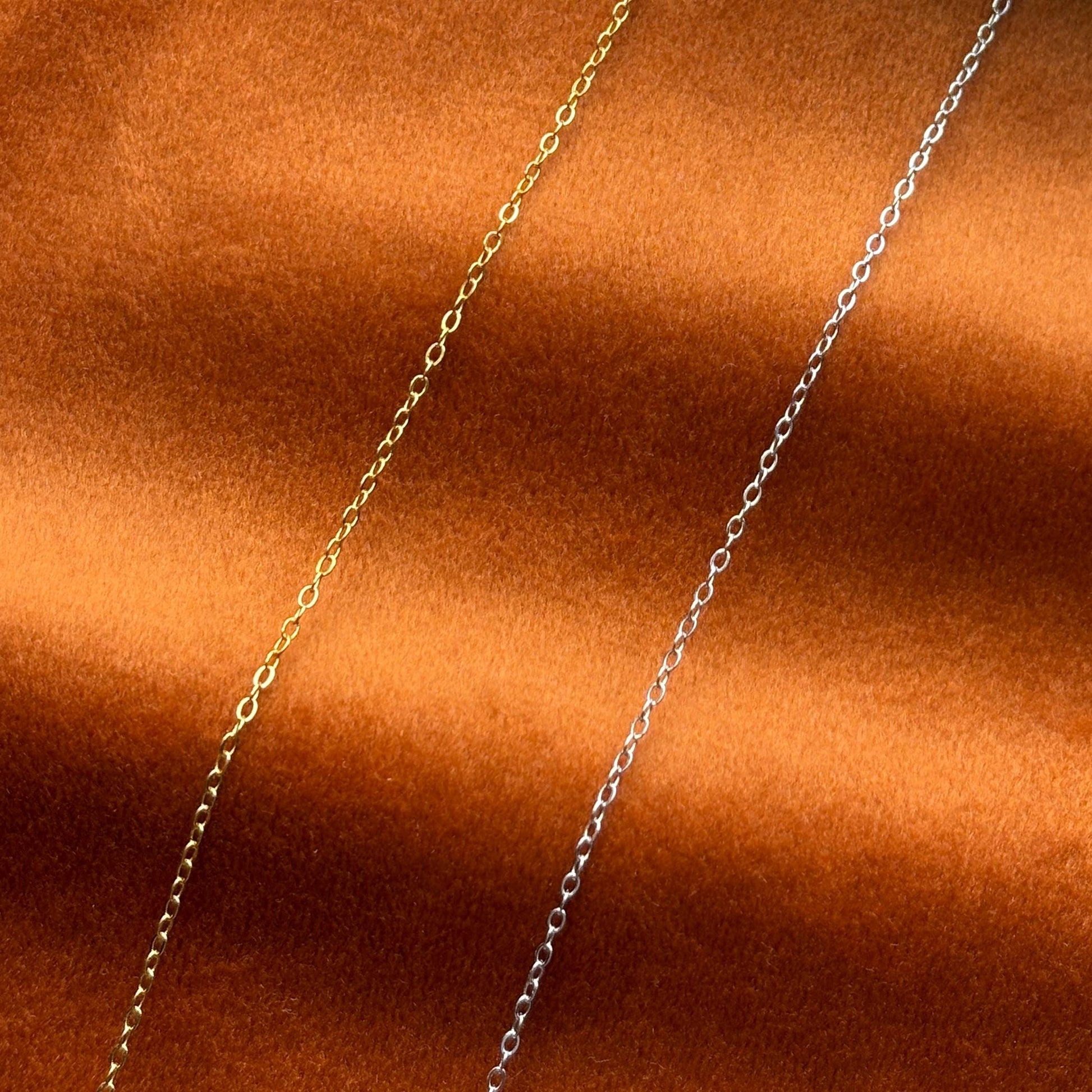 Daily Everyday Basic Minimalist Silver Bracelet, Golden Thin Chain Bracelet, Gold Plated Sterling Silver Jewellery, Dainty Elegant Jewelry