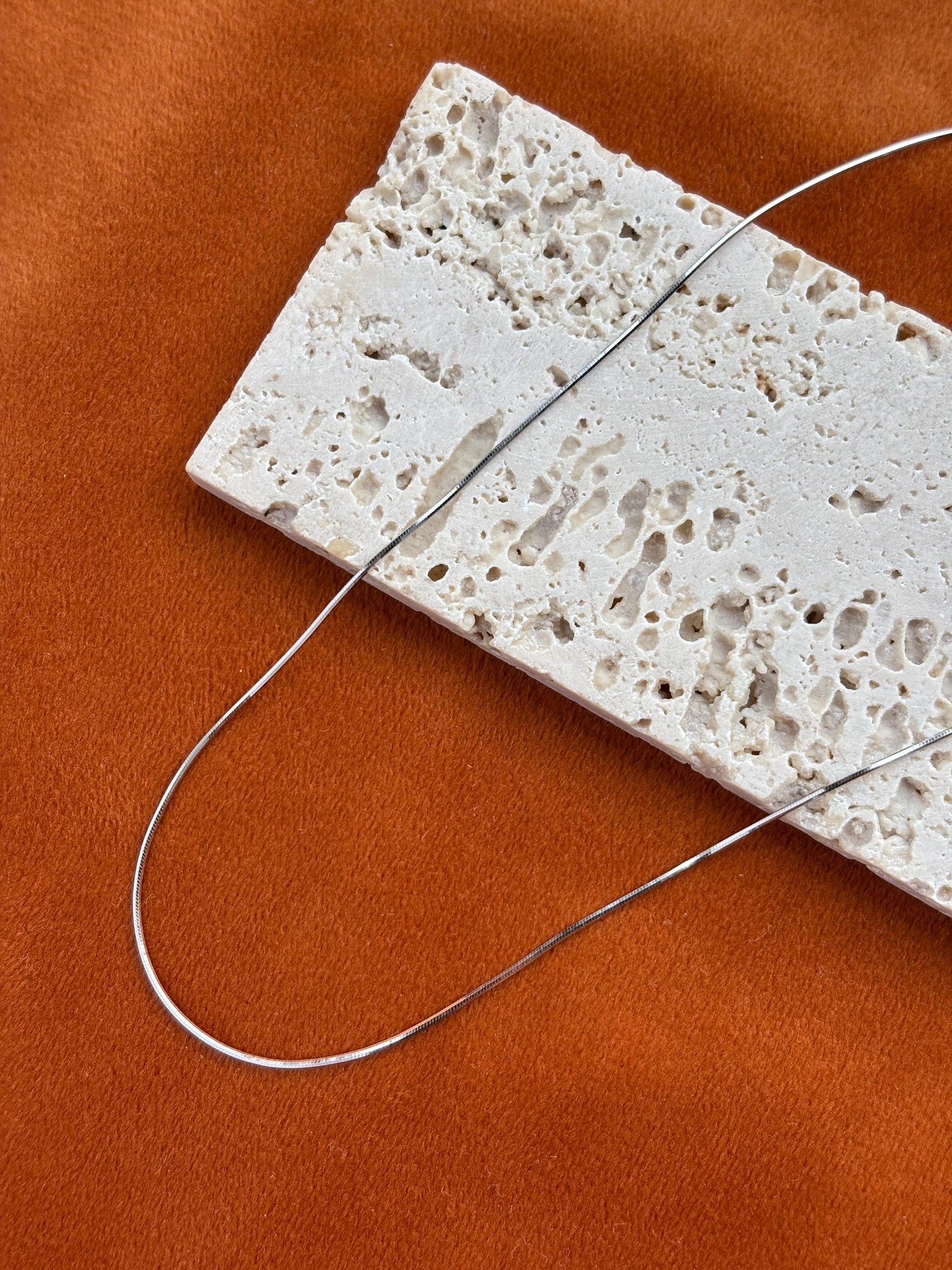 Basic Snake Bone Chain Necklace, Golden Clavicle Thin Necklace, Gold Plated Silver Minimalist Everyday Jewellery, Dainty Elegant Jewelry