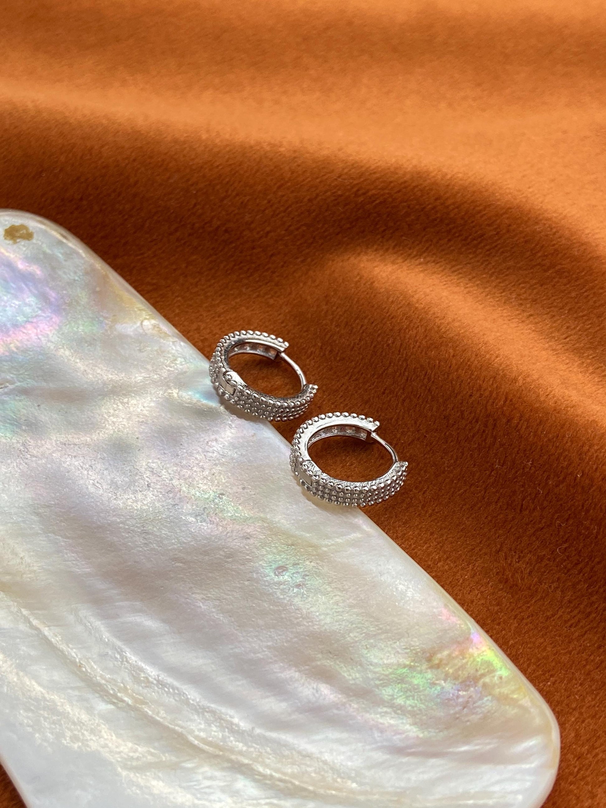 Elegant Sparkling Hoop Earrings, Dainty Shiny Basic Huggie, Daily Everyday Simple Hoops Jewelry, Gold Plated 925 Sterling Silver Jewellery